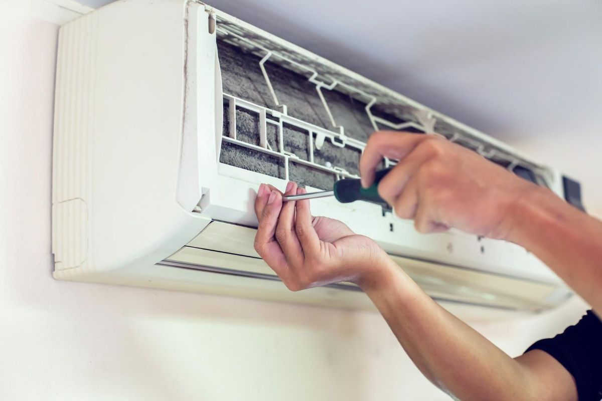 Garage door opener installation and programming